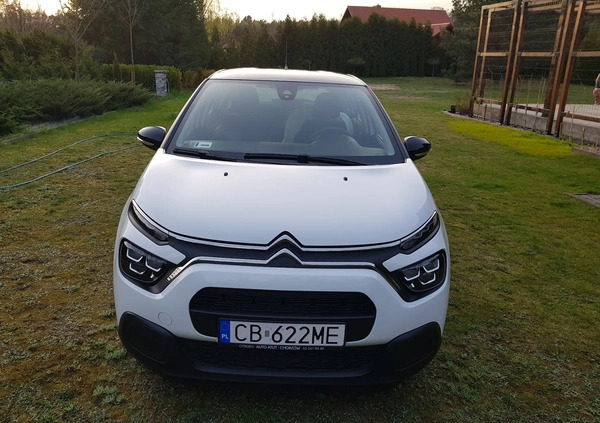 Citroen C3 cena 50450 przebieg: 23000, rok produkcji 2021 z Bydgoszcz małe 704